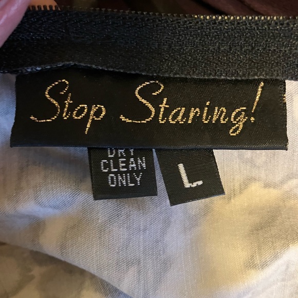 Pinup Leopard Rockabilly Stop Staring Clothing dress. Wiggle Dress! - Picture 4 of 5